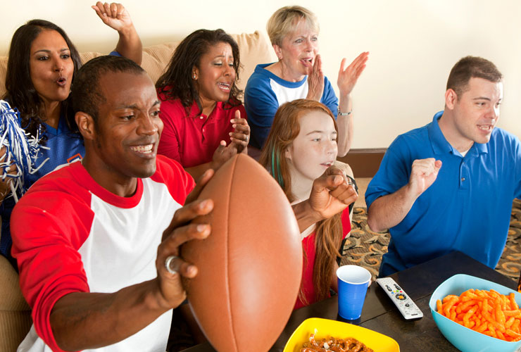 You can still host a big game watch party safely this Sunday